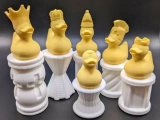 儿童安全版鸭子国际象棋套装