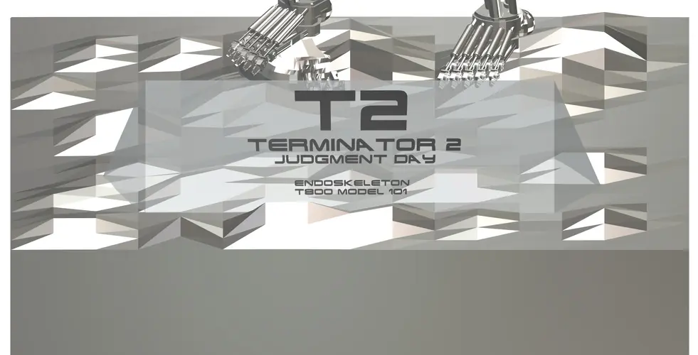 终结者 T800 Model 101 Endoskeleton 机器人