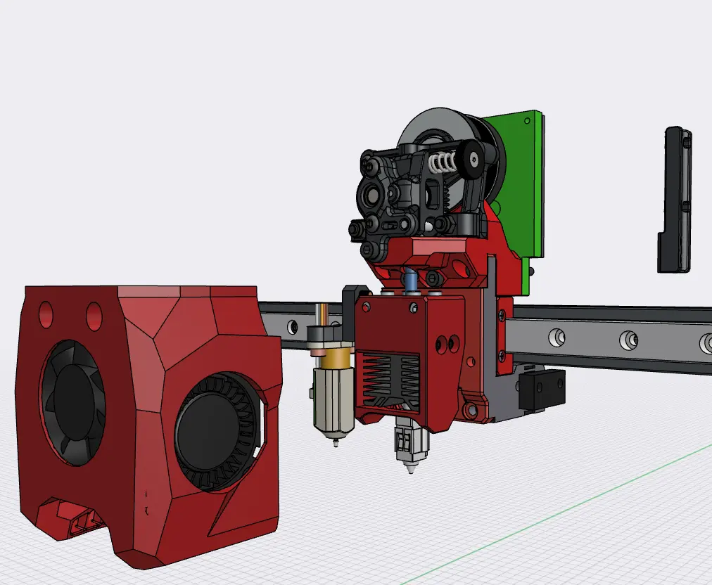 Ender3 S1,S1 Pro,V2,CR10等各种创想I3机器 打印头升级修改