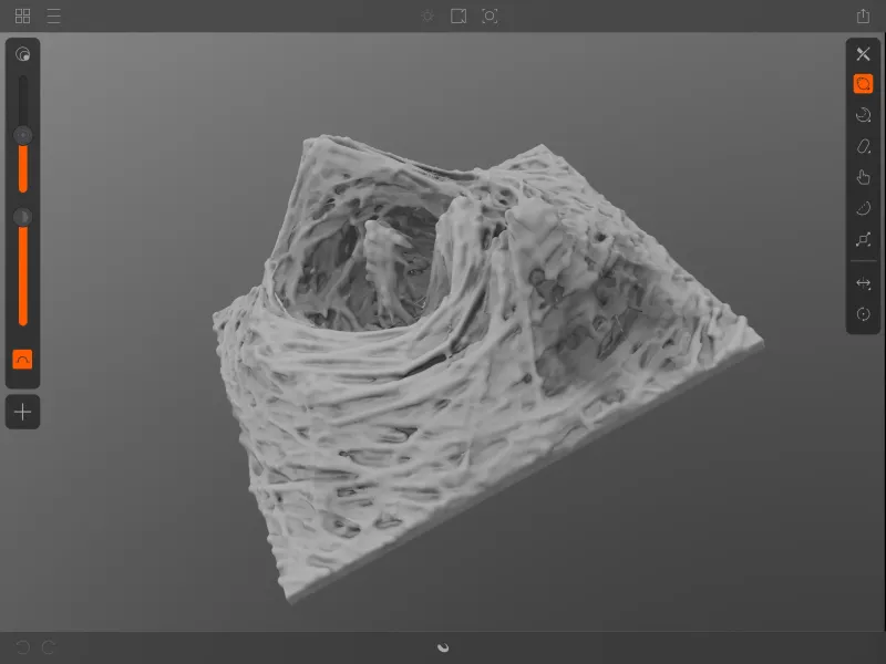 立体画 茧