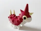 Wurmple宝可梦0265刺尾虫 分色打印-0