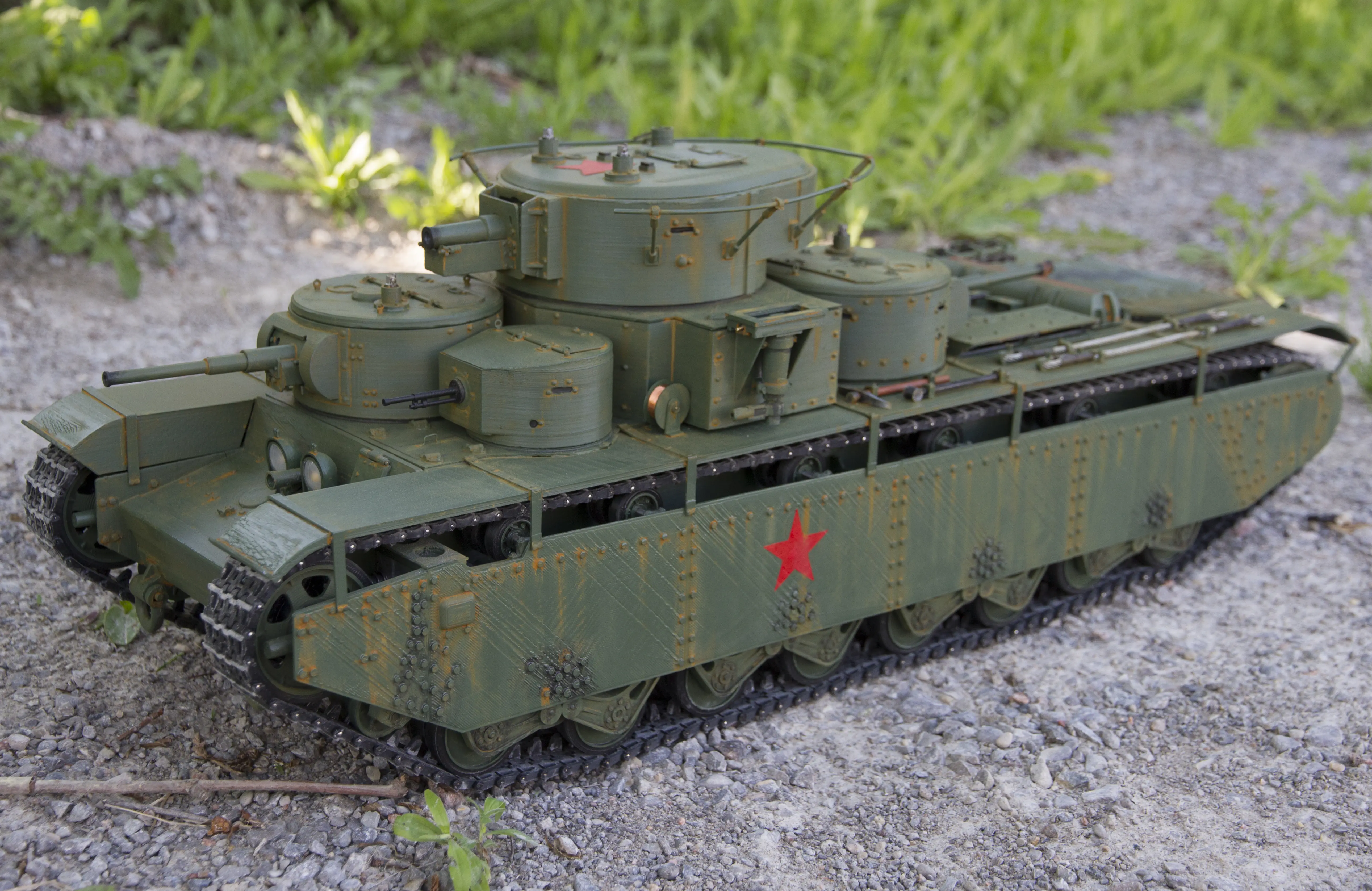 T35重型坦克  1-16-RC