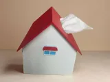 小清新风格房子抽纸盒-2