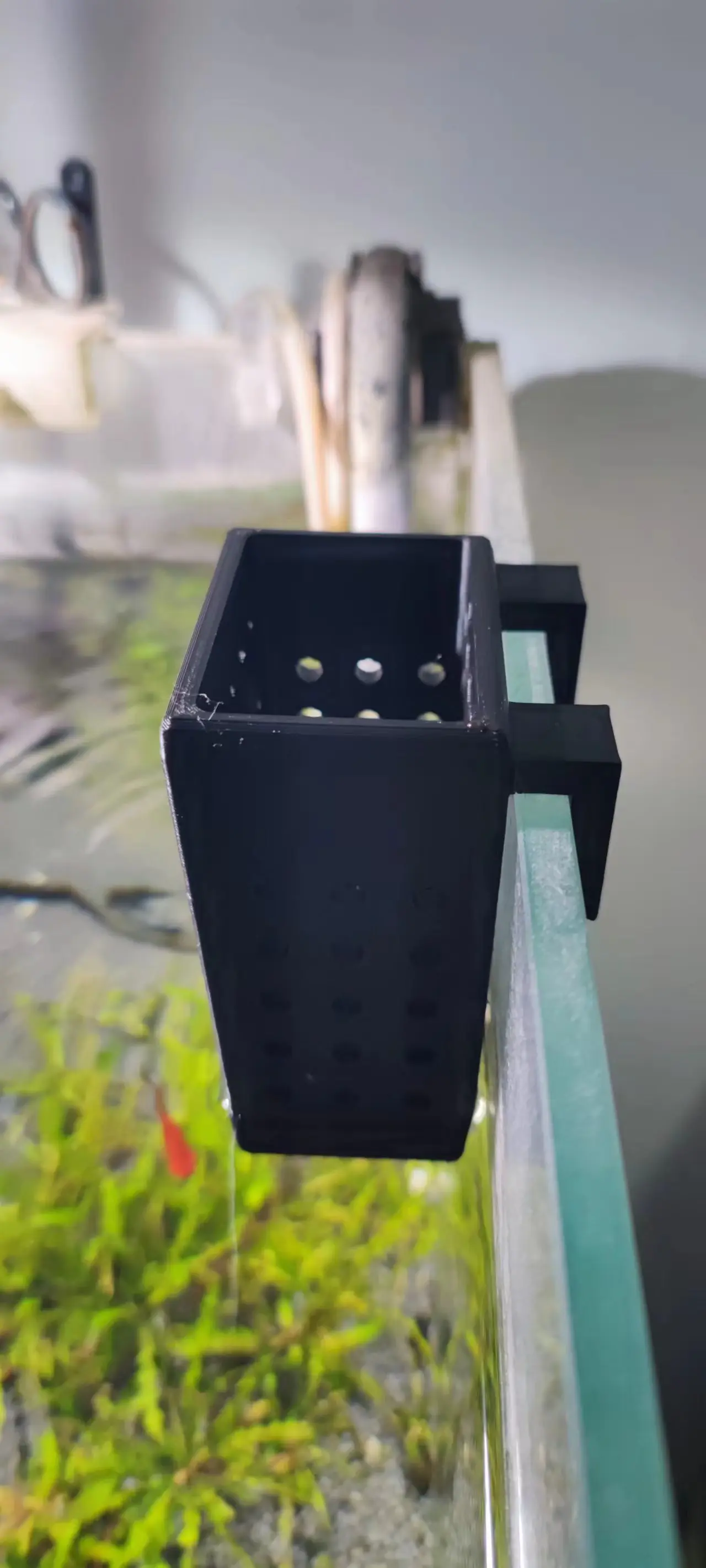 鱼缸水培挂式植物定植篮