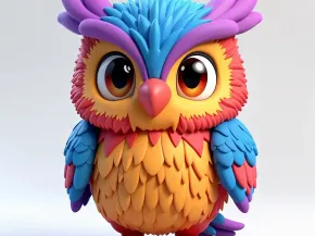Cute Funko Owl FREE model