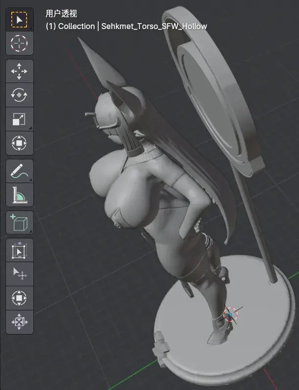 法老猫(镂空挖洞+实心)(SFW&NSFW)