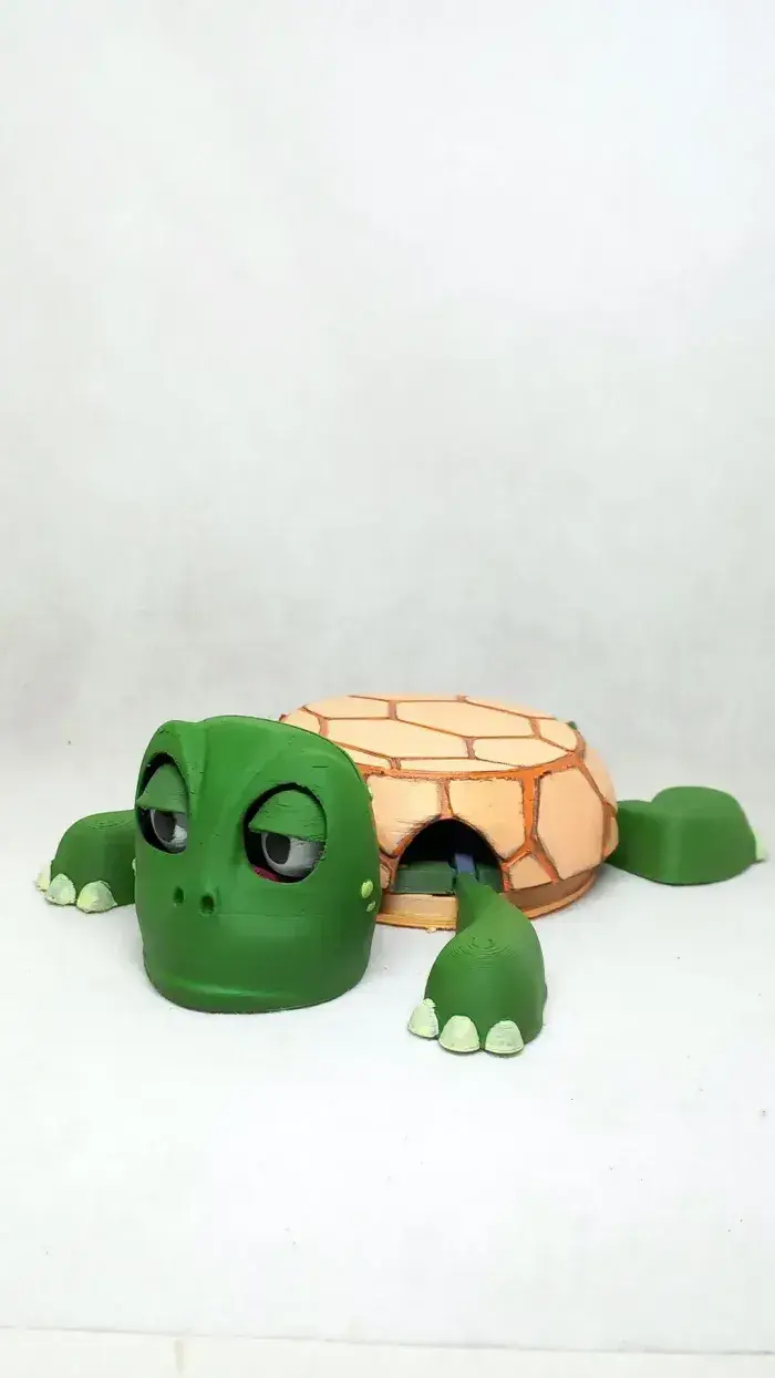 乌龟杯垫（无需支撑）Turtle cup holder (No Supports needed) 创想云-独家模型