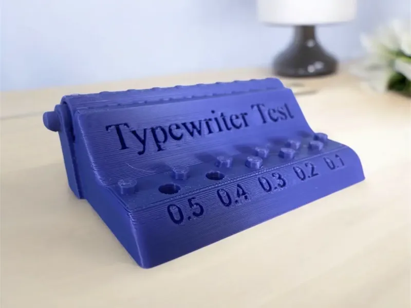 Typewriter Torture Test