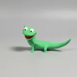 Tom Lizard waving hand