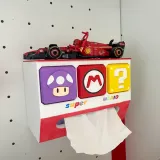 给桌面加个Buff！马里奥问号砖块纸巾盒 (洞洞板适配)