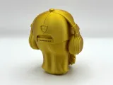 Bearded Skull Sculpture-2