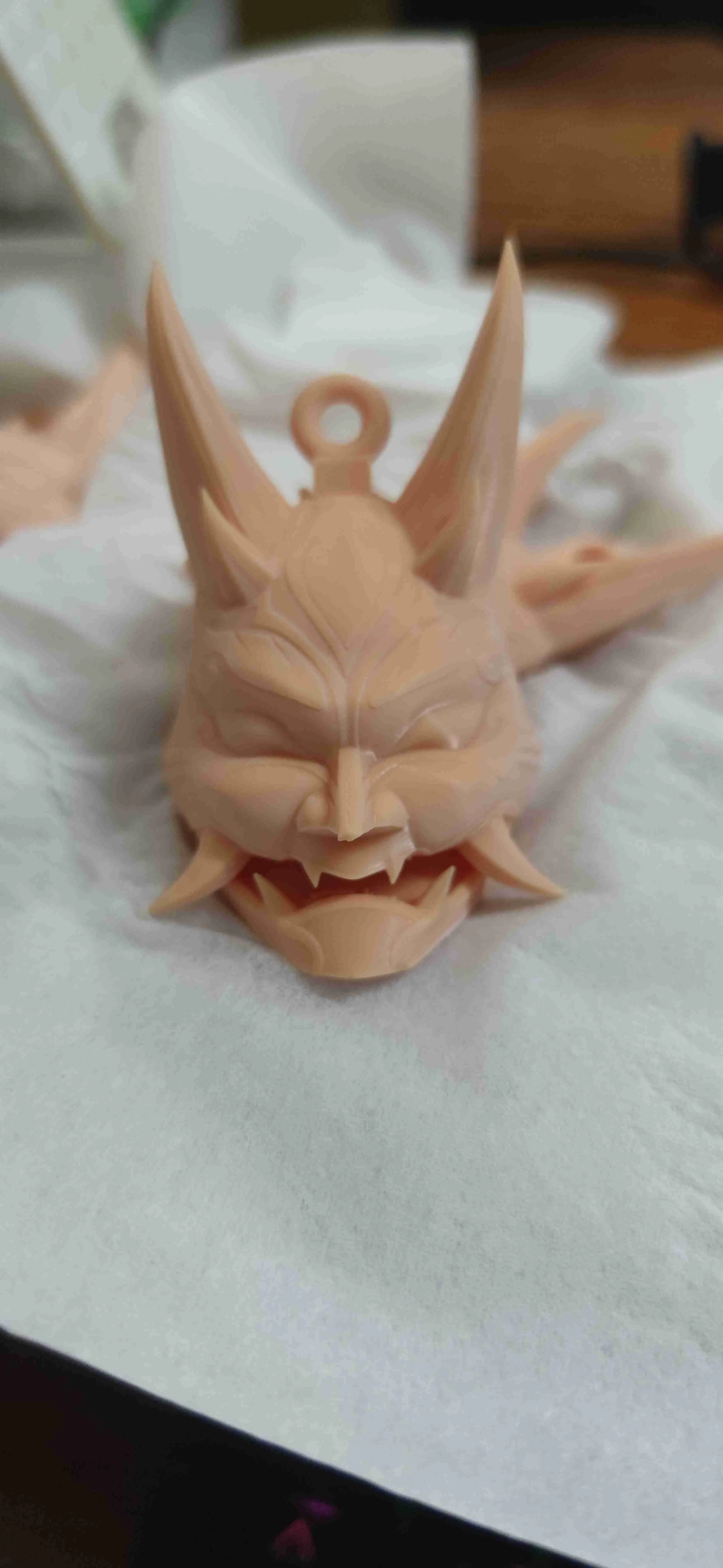 魈  面具挂件