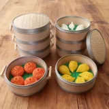Stackable Storage Box小笼包笼屉创意收纳盒