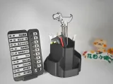 Rotating Pen Holder and Task Planner 旋转笔筒 计划打卡器-5