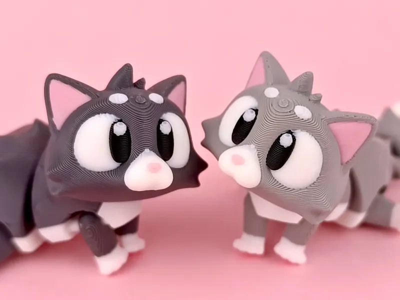 关节可动小猫咪