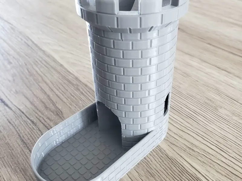 Tour à dés facile à imprimer - Dice tower, easy to print