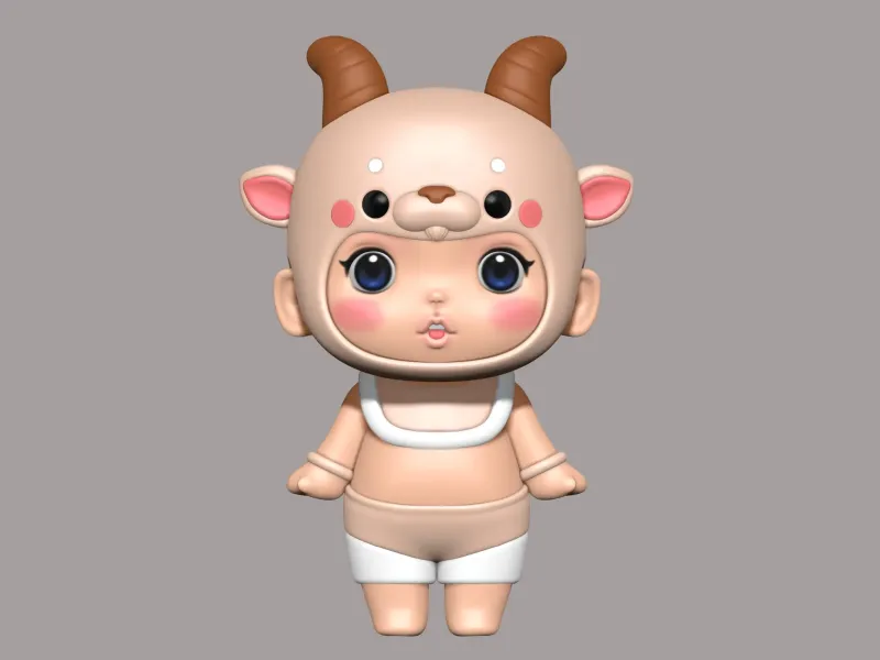 12生肖羊娃娃