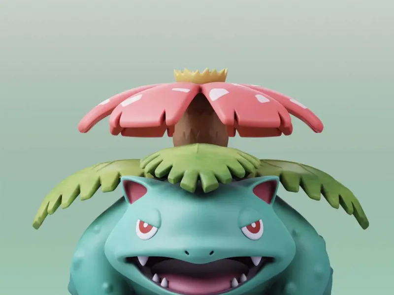 【宠物小精灵】宝可梦-妙蛙花 作者：Ninetales-Venusaur(Pokemon)