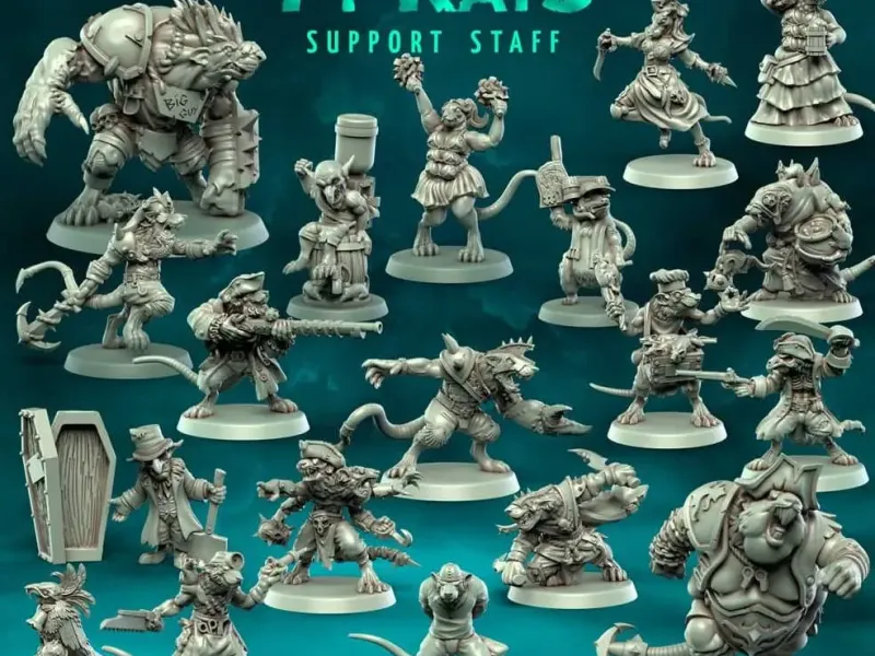 【战旗】士兵兵人旗子 Punga Miniatures