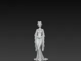 苏婉儿-《一百天穿越任务》女主之一-人物形象3D 打印手办-9