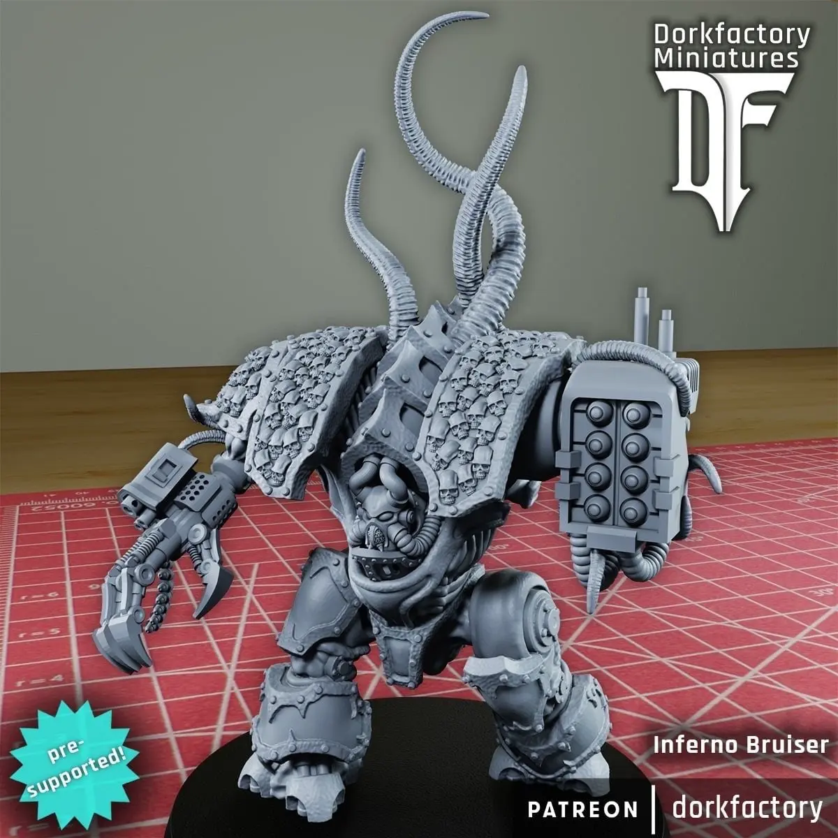 Warhammer战锤40K死亡守卫地狱兽dorkfactory death strider
