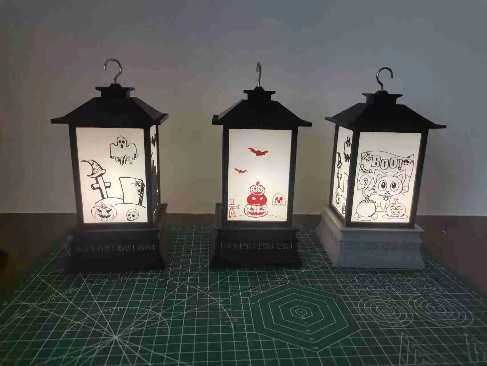 Home page module: 万圣节灯