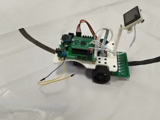 电赛小车模型（完美适合电赛尺寸）