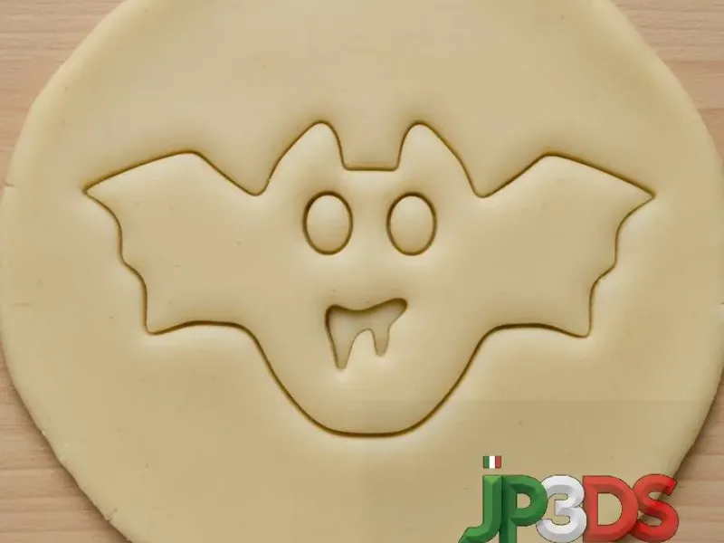 ✨ Spookily Cute Bat Cookie Cutter 👻