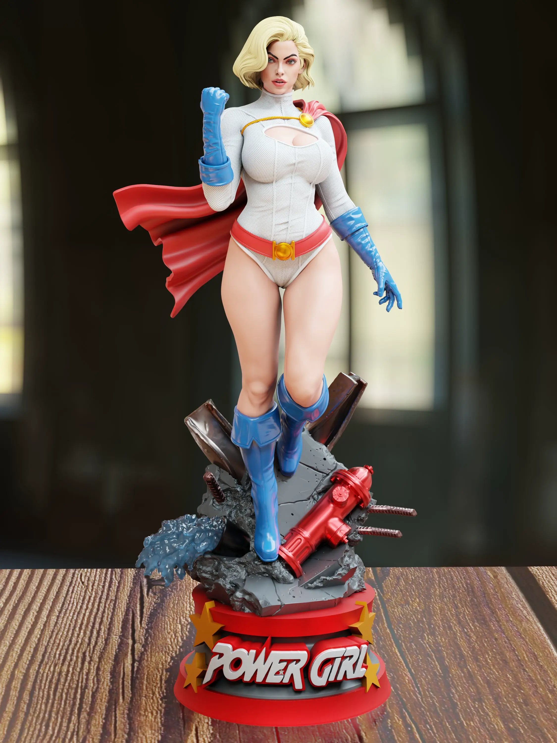BrunoArt3D - Power Girl +NSFW