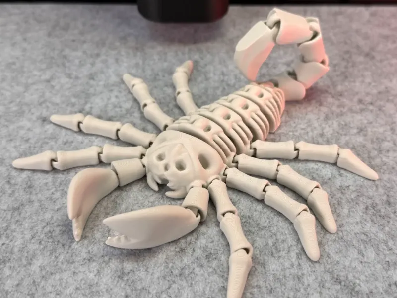 柔性骨骼蝎子