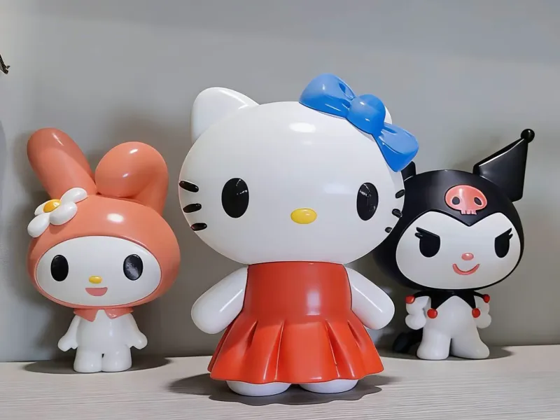 三丽鸥之Kitty猫（站立姿势）单色打印组装版