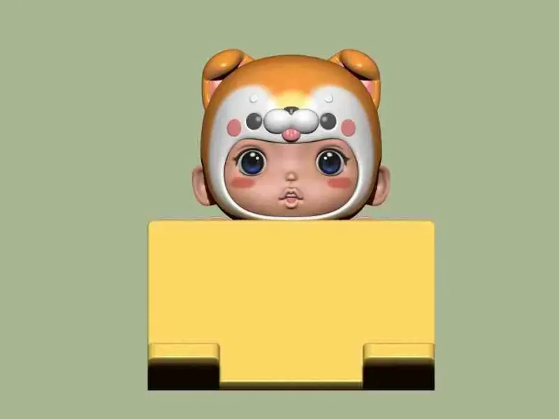 狗宝宝手机支架（横屏）