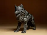 Designer WOLF Sculpture-1
