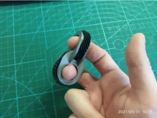 解压玩具指尖玩具_斜齿轮抗应力