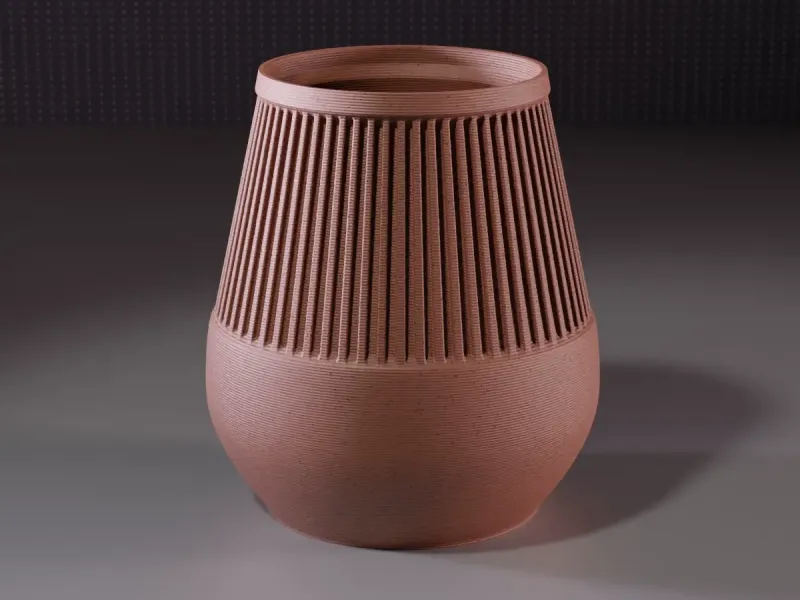 Vase 0001 A - Pear vase