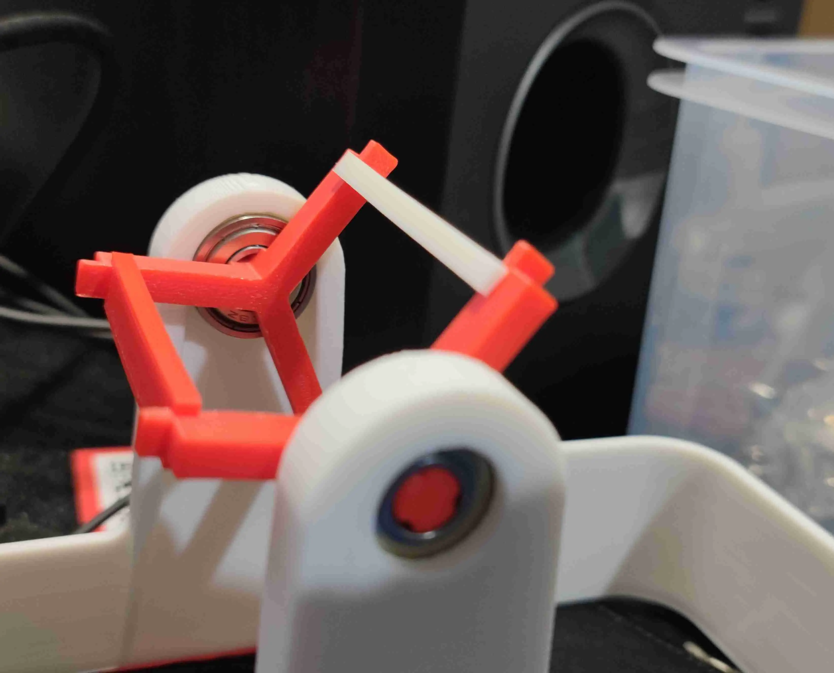 适用于ELEGOO PLA耗材料筒的4L干燥米桶Y型中轴套件