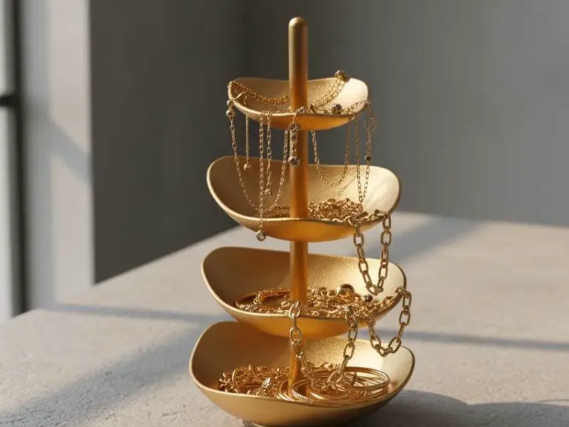 Stacked Jewelry Tray | Modern Luxury | Vibriance