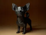Geometric CHIHUAHUA Figurine-2