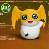 数码宝贝之巴达兽打招呼姿势单色打印拼装版（单色打印多色组装）