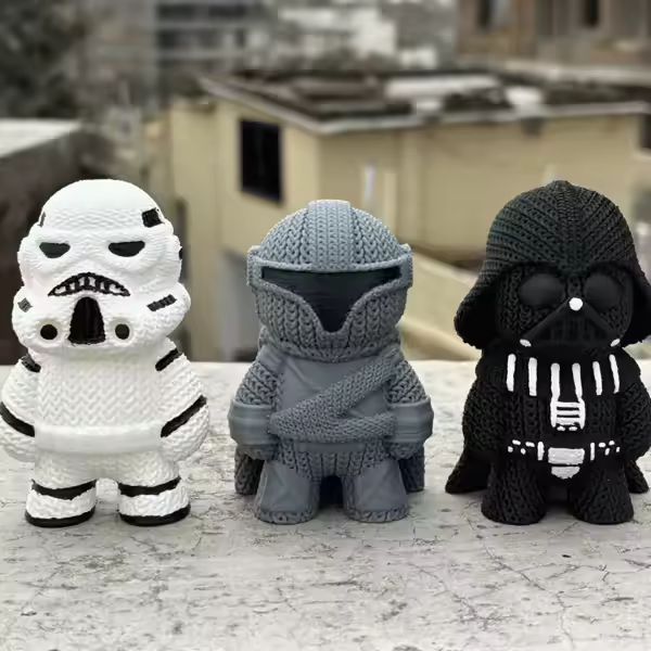 Home page module: 针织星球大战（风暴兵、曼达洛人、达斯维达）