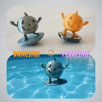 跳舞的南瓜 Pumpkin Cute Dancing Rocking Floating