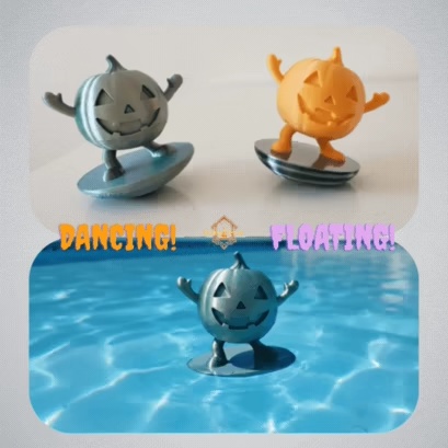 跳舞的南瓜 Pumpkin Cute Dancing Rocking Floating
