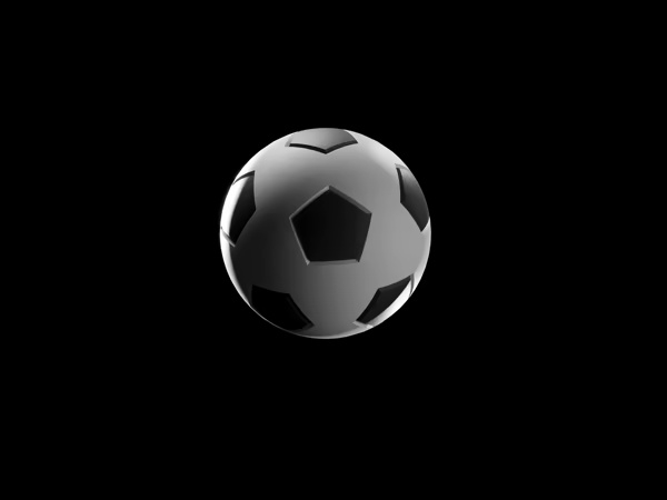 Foosball Soccer Ball (No Support) by Polymeria