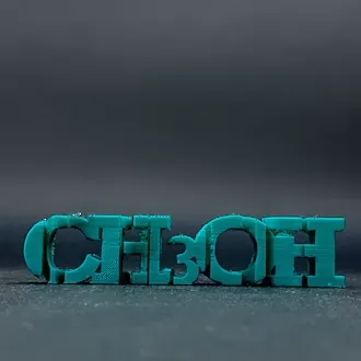TEXT FLIP - CH3OH (METHANOL)
