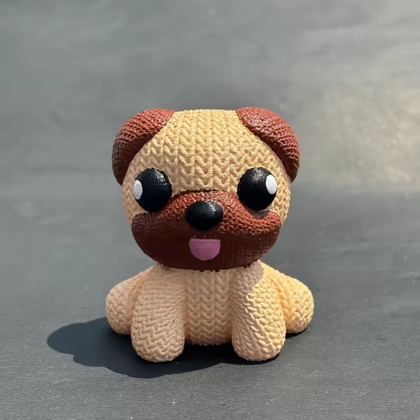 针织哈巴狗-0