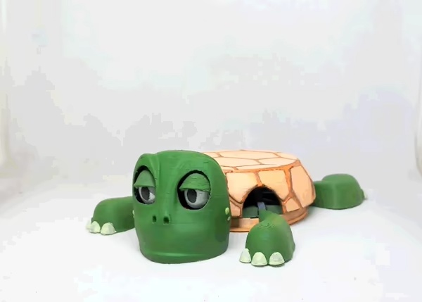 乌龟杯垫（无需支撑）Turtle cup holder (No Supports needed) 创想云-独家模型-3