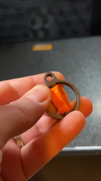 Porte clé tête de mort