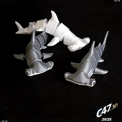 Flexi Transforming Hammerhead Shark