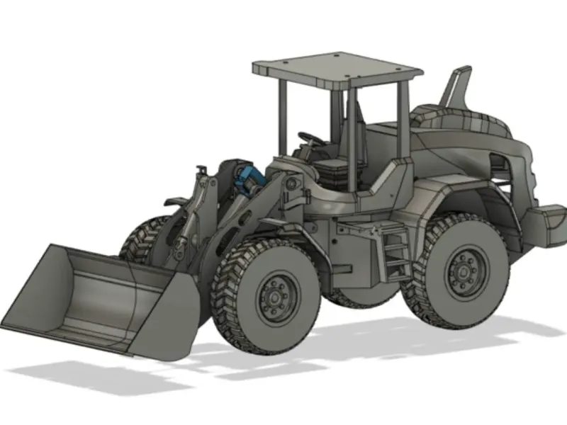 沃尔沃L90H装载机RC模型