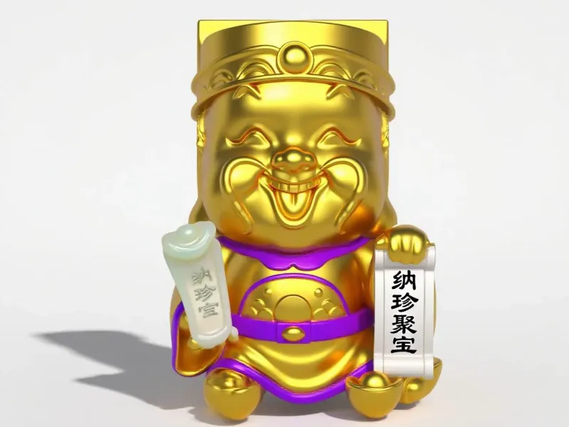 西路财神关公